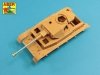 Aber 35L-237 75mm KwK40L/48 barrel with middle model muzzle brake for Germ.Pz.Kpfw.VI, Ausf.H (1:35)